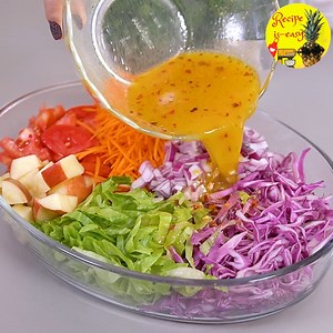Make this delicious and healthy salad for lunch, I'm sure you'll love it! | Recipe is easy