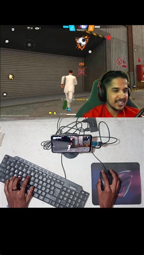 Free fire keyborad mouse gameplay | gaming shorts | #shorts