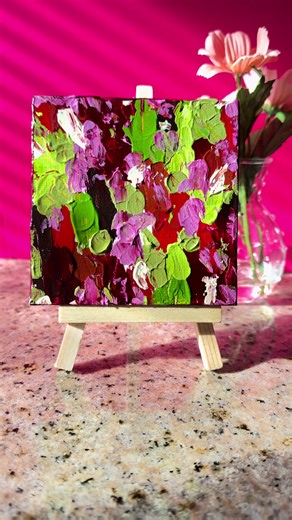 Bloom away! Mini painting
