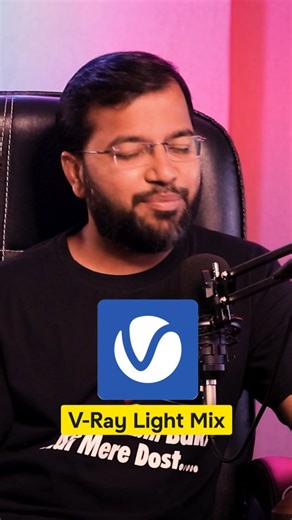 ark.chaos on Instagram: "Lighting is one of the strongest tools in visual storytelling, and V-Ray Light Mix makes it easier to control than ever. This feature allows you to adjust every light source after the render, from brightness and shadows to color warmth and highlights, helping you shape the exact mood your scene needs without starting over. In this tutorial, @3d.funda walks through how to use Light Mix, a workflow upgrade, that helps you design with clarity, speed and there's no re-render