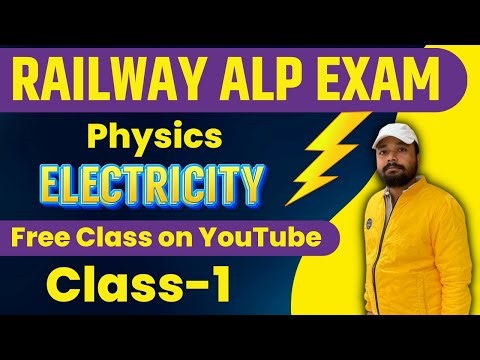 ELECTRICITY Class-1 | Er S K Jha Sir Physics Playlist Free Class | #rrb #railway #alp #ntpc #exam