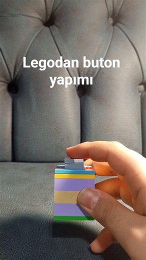 Legodan inanılmaz basit insanı rahatlatan buton yapımı #lego