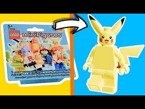 Unboxing All 20 LEGO Pokémon Minifigures! Which One Do You Like Most?