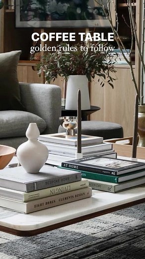 There's a fine line between a well-curated coffee table and your decor looking chaotic. Here's how interior designers approach choosing and styling them. Credit to Yond Interiors/ Archyvio/ Nicole Franzen/ Blaine Davis & Timothy Godbold/ Patrick Biller & Montana Labelle. | Livingetc