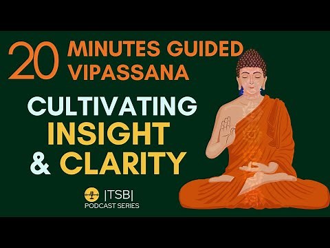 How to do Guided Vipassana Meditation: 20-Minutes Buddhist Techniques |TSB| #buddha #motivation
