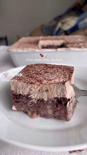 Delicious Chocolate Tres Leches Cake Recipe