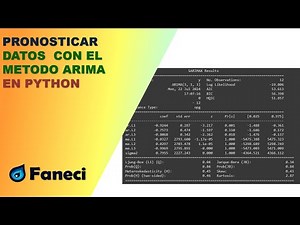 METODO ARIMA EN PYTHON PARA LA PREDUCCION DE VALORES FUTUROS✅