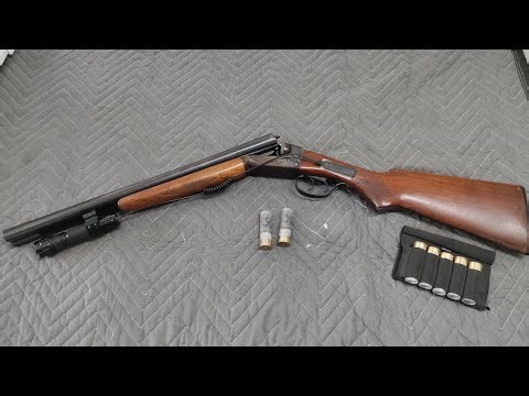 Steven Model 530A,12ga. Home defense shotgun.