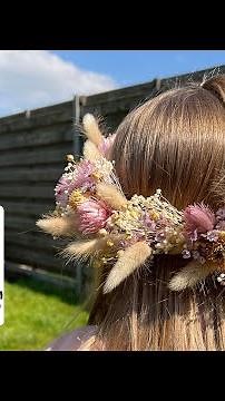 Floralux DIY: Réalisez une couronne de fleurs séchées pour les cheveux