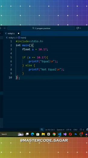 Sagar . Code -- Cyber security 🚀 on Instagram: "Is code ka output kya aata hai? 🤔 Comment me apna answer likho 👇 Niche explanation check karo aur apna logic match karo ✔️ Helpful lage to save karna mat bhoolna 📌 Next concept kis par chaho, wo bhi comment me batao ✨ • Comment your answer 💬 • Save for later 📚 • Follow for daily coding content 🚀 #coding #programming #coderslife #codeoutput #learncoding #computerscience #techstudy #logicbuild #developercommunity #codingtips #dailycoding #tren
