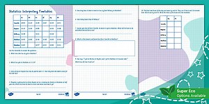 Statistics: Interpreting Timetables (Ages 9 - 10)