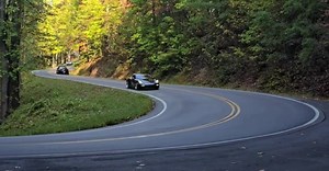 Ferrari Crashes Into U-Haul at Dragon Rally