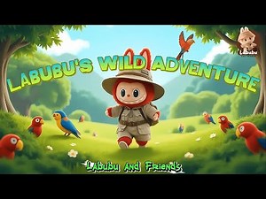 Labubu's Wild Adventure #cartoon #jplabubu #labubu #kids #kidssong