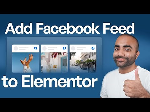 How to Add Your Facebook Feed to Elementor (Easiest Way) | Smash Balloon Facebook Feed Pro