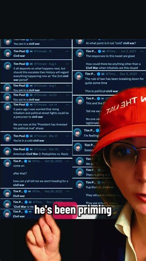 Tim Pool is a radical agitator and I disavow his UNPATRIOTIC DANGER to American culture. #politics