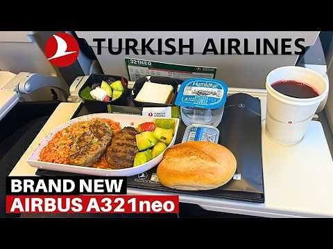 TURKISH AIRLINES Brand New Airbus A321neo (Economy) | Istanbul - Nice