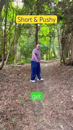 He yelled "Leave me alone!" My response: Don't let the dog win. Motivation complete.