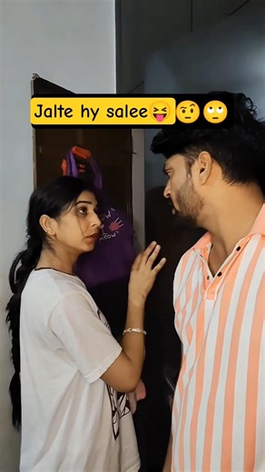 jalte hyy saale😆😝🤣#ytshorts #shorts #funny #trending #husbandwife #comedy
