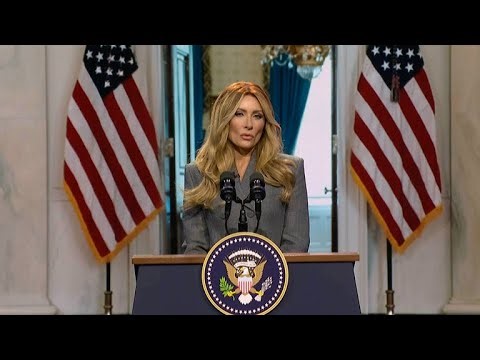 A Message From First Lady Melania Trump