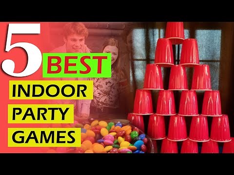Indoor Party Games For Family | Minute to Win it Party