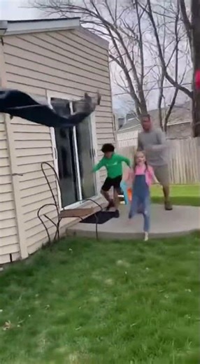 Wind Turns Laundry Day Into CHAOS!