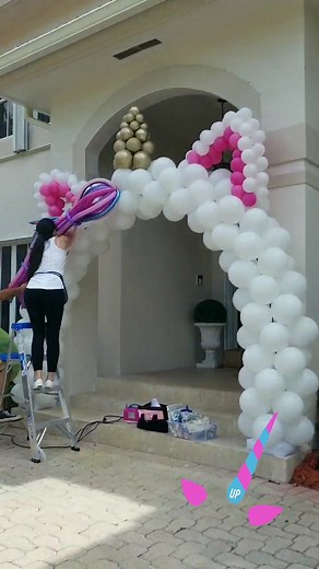 Unicorn Balloon Arch🦄Unicorn Birthday Party🎉🎂Arco de globos de Unicornio🦄Fiesta de Cumpleaños de unicornio 🎈#Unicornballoonarch #unicornballoon
