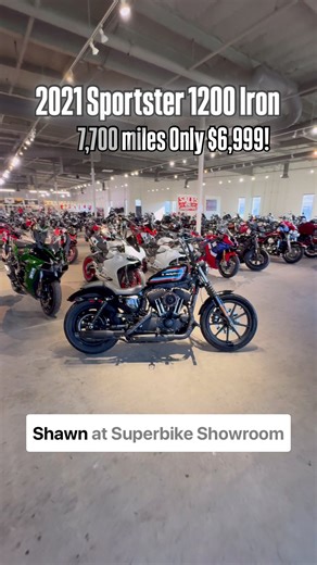 2021 Harley Sportster 1200 Iron for Sale at $6,999