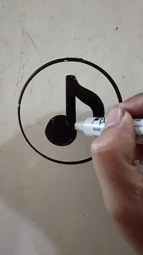 4.3K views · 21 reactions | Drawing icon of a music note #iconofamusicnote | Puji Prawiro | Facebook