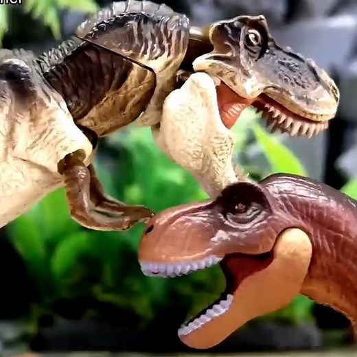 ② アニア 恐竜 アニメ アニマルアドベンチャー「 T Rex VS ティラノサウルス」 dinosaur Fight #dinosaur #恐竜 #jurassicworld #ティラノサウルス