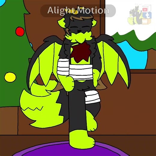 Holiday Core Animation Meme(TLKOE Oc/Simple Tweening) #thelastkidsonearth #tweening