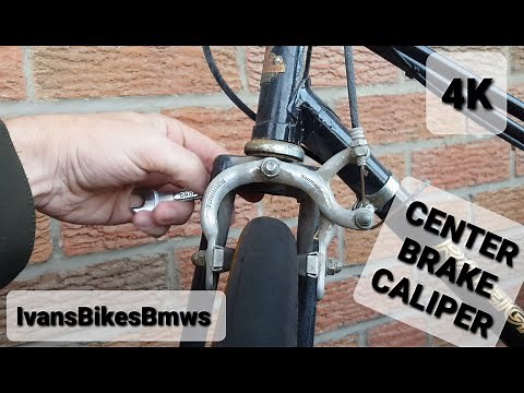 How To Center / Adjust Side Pull Caliper Brakes On a Road Bike [4K]