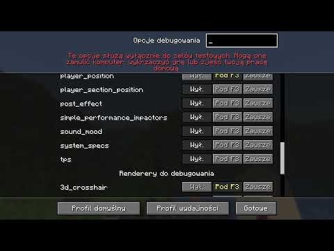 How to edit F3 in Minecraft