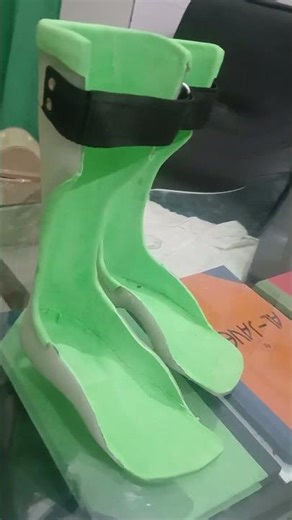 AFO brace for drop foot /spring leaf AFO #love #crocsclassic #amazing #orthosis #prosthesis