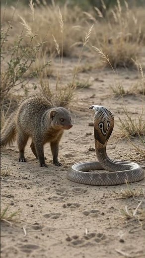 Lethal Snake vs Mongoose in a Fight for Survival #IndianCobra, #mongoose , #wildlife