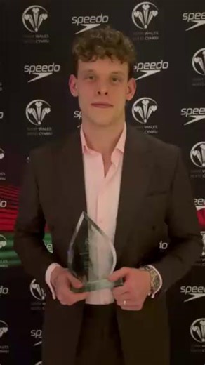 A huge congratulations to Matt Richards, crowned Performance Athlete of the Year at our Annual Awards 🏆 | Swim Wales