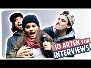 10 ARTEN VON INTERVIEWS | Teil 2 | Joyce