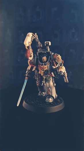 Grey Knights Apothecary in Terminator Armour kitbash #warhammer40k #wh40k #spacemarines