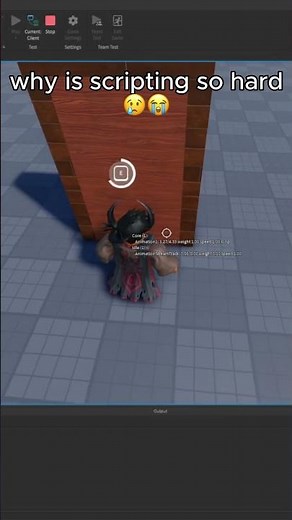 why is scripting so hard 👹😭 #roblox #shorts
