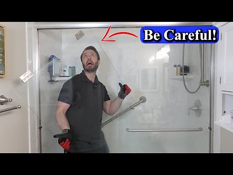 How to Remove Glass Shower Sliding Doors