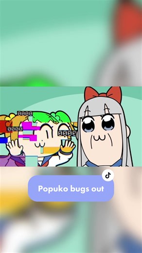 Popuko bugs out — #popteamepic #poputepipikku #ポプテピピック #PPTP #popuko #ポプ子 #pipimi #ピピ美 #アニメ #漫画 #anime #manga #comedy #foryou #foryoupage #fyp