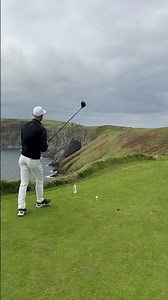 Old Head Golf Links 12th hole tee shot #golf #bucketlist #pga #progolfer #golfshot