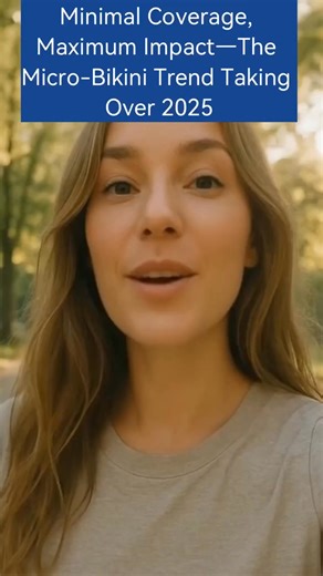 Ready to turn heads this summer? Discover the sizzling micro-bikini trend that's redefining confidence, color, and style in 2025! | Shopping&Goods