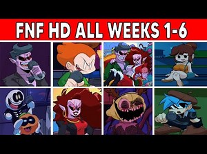 Friday Night Funkin_ HD Full Game All Weeks 1_2_3_4_5_6 Cutscenes_Ending_Extras