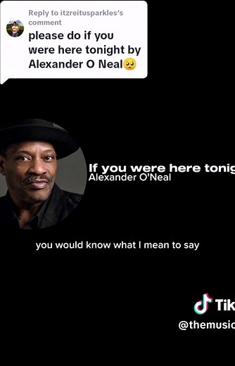 Alexander O'Neal Playlist and Lyrics Compilation