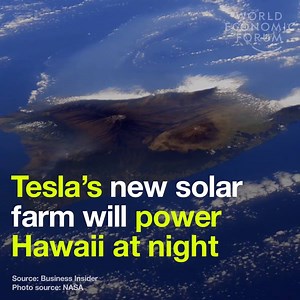 Running on sunshine. Read more: http://wef.ch/2tYrU6U | World Economic Forum