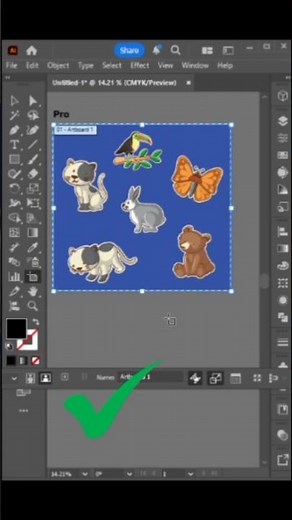 Tips to Resize Artboard in Adobe Illustrator #illustratortips #graphicdesign