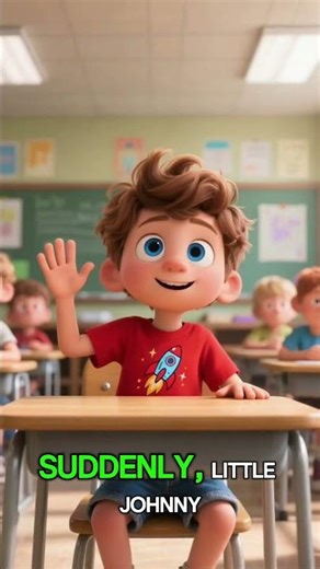 Little Johnny Learns The Meaning of "Definitely" #funnyvideo #comedyshorts #littlejohnny