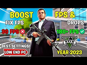 GTA 5 FPS Booster MOD Pack | How To Increase FPS In GTA 5 Low End PC | 2023 (English)