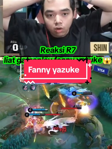 AE vs Black Sentence: Reaksi Gameplay Fanny Yazuke