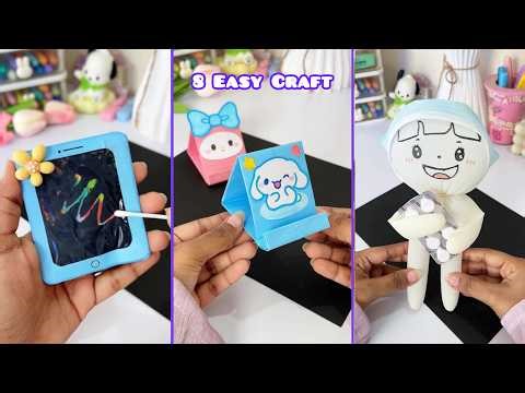 11 Easy craft ideas / miniature craft / how to make / DIY school project. / Helena's Craft